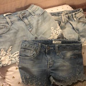 Girl Denim Shorts